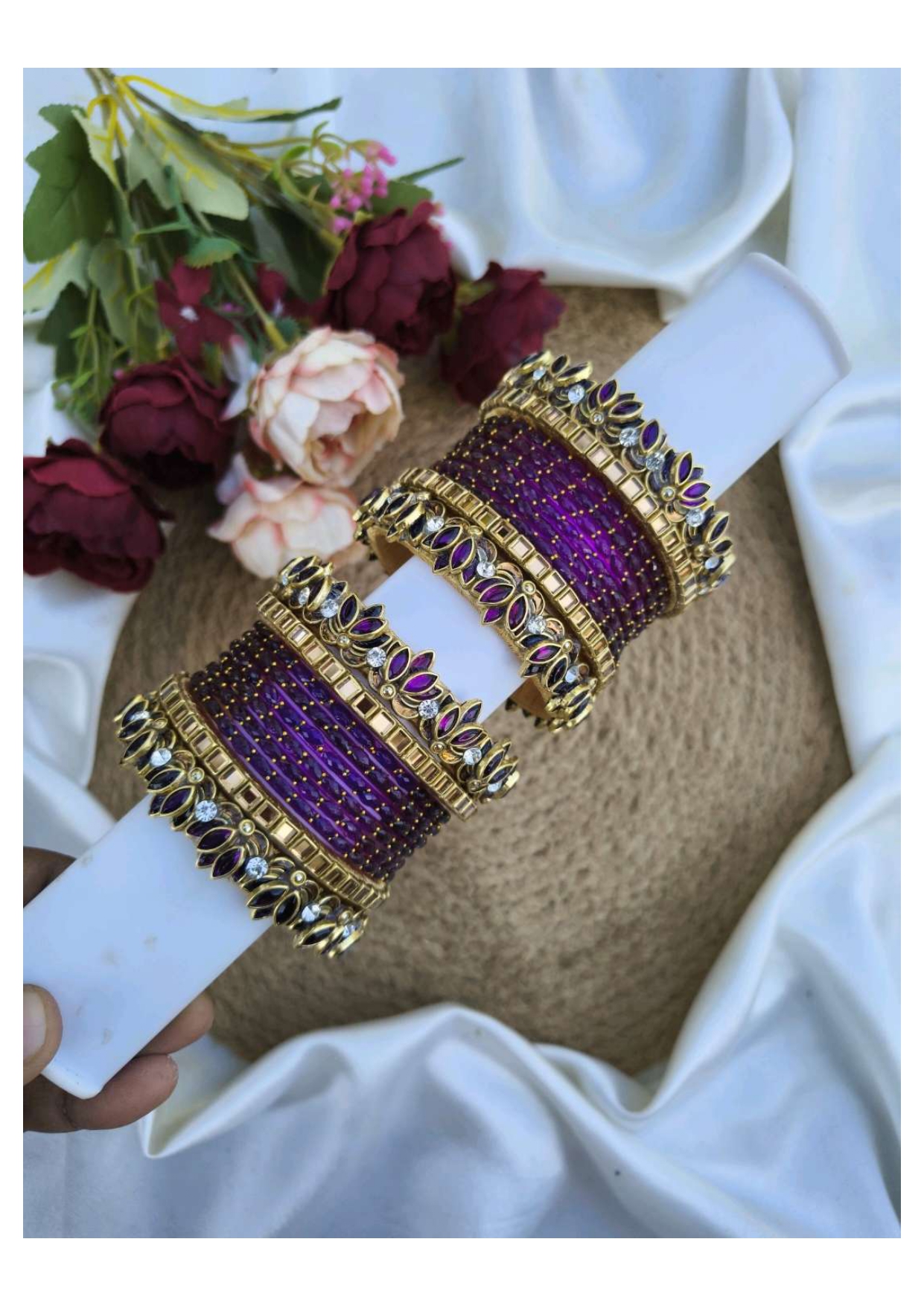 THAMARAI 2.0 (Dark Purple with gold)
