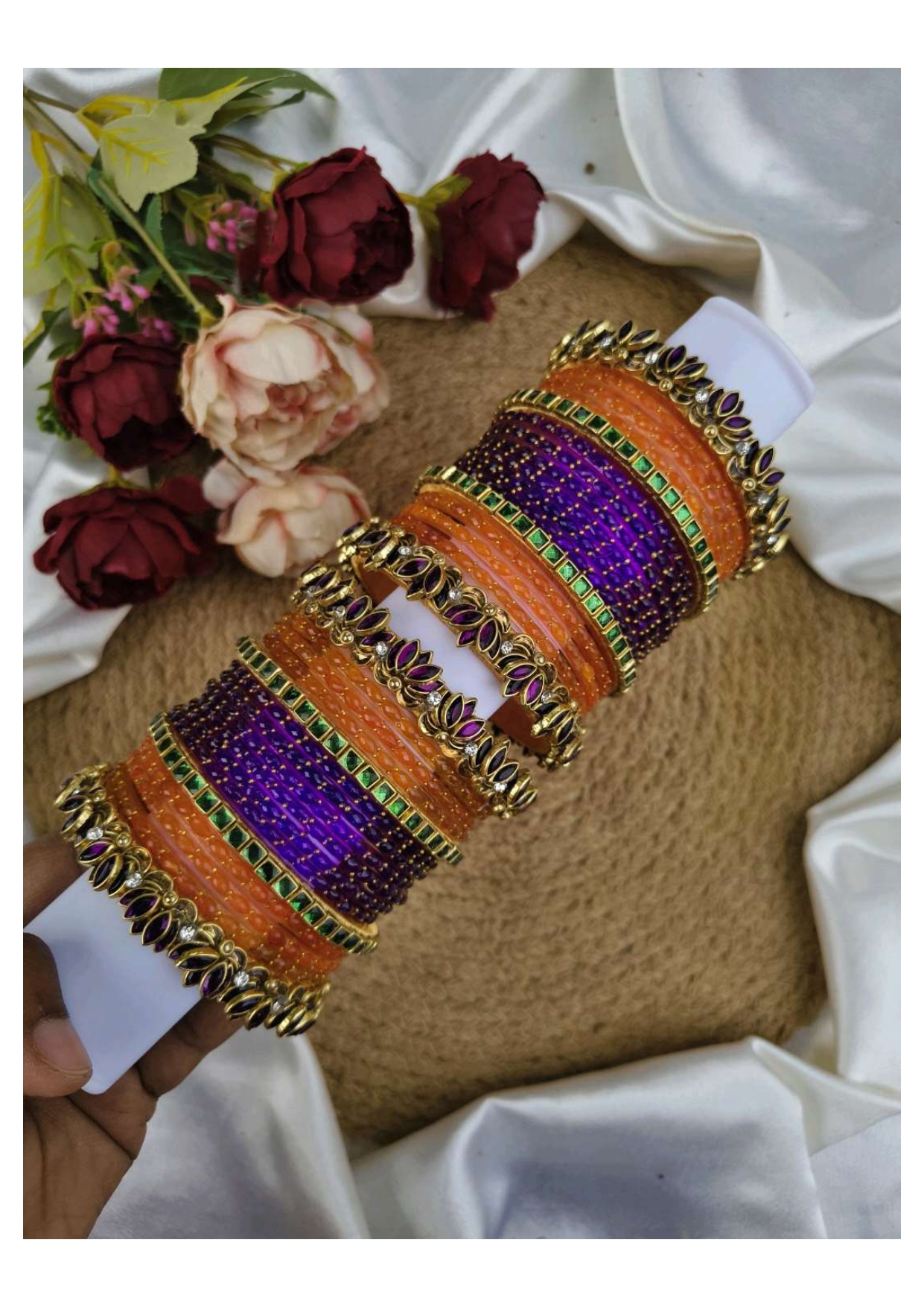 THAMARAI 1.0 (Dark purple with Orange)