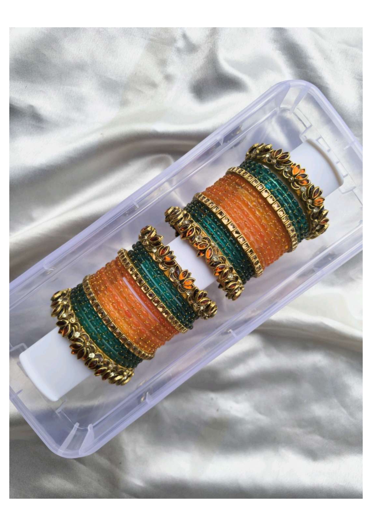 THAMARAI 1.0 (Orange with Ramar green)