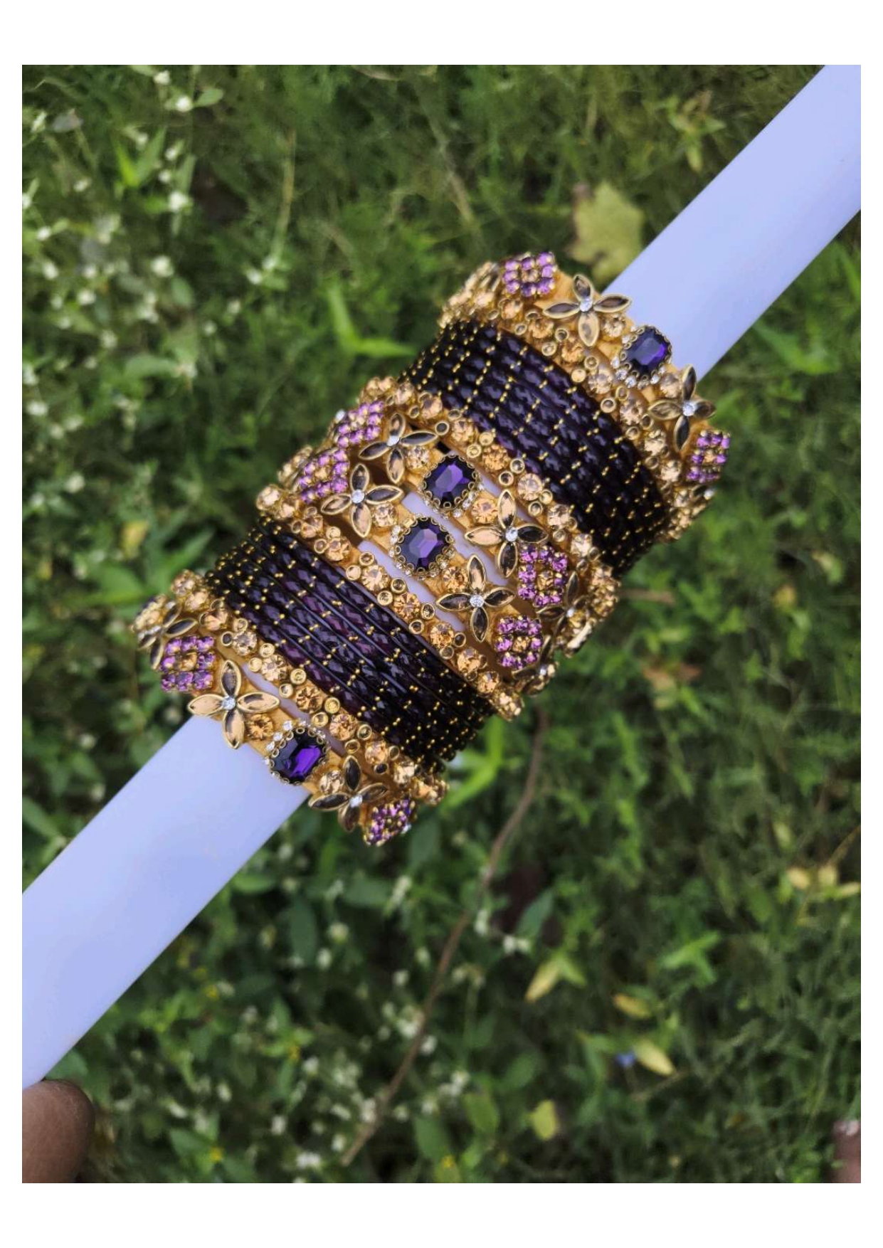 CRYSTAL (Grape with Gold)