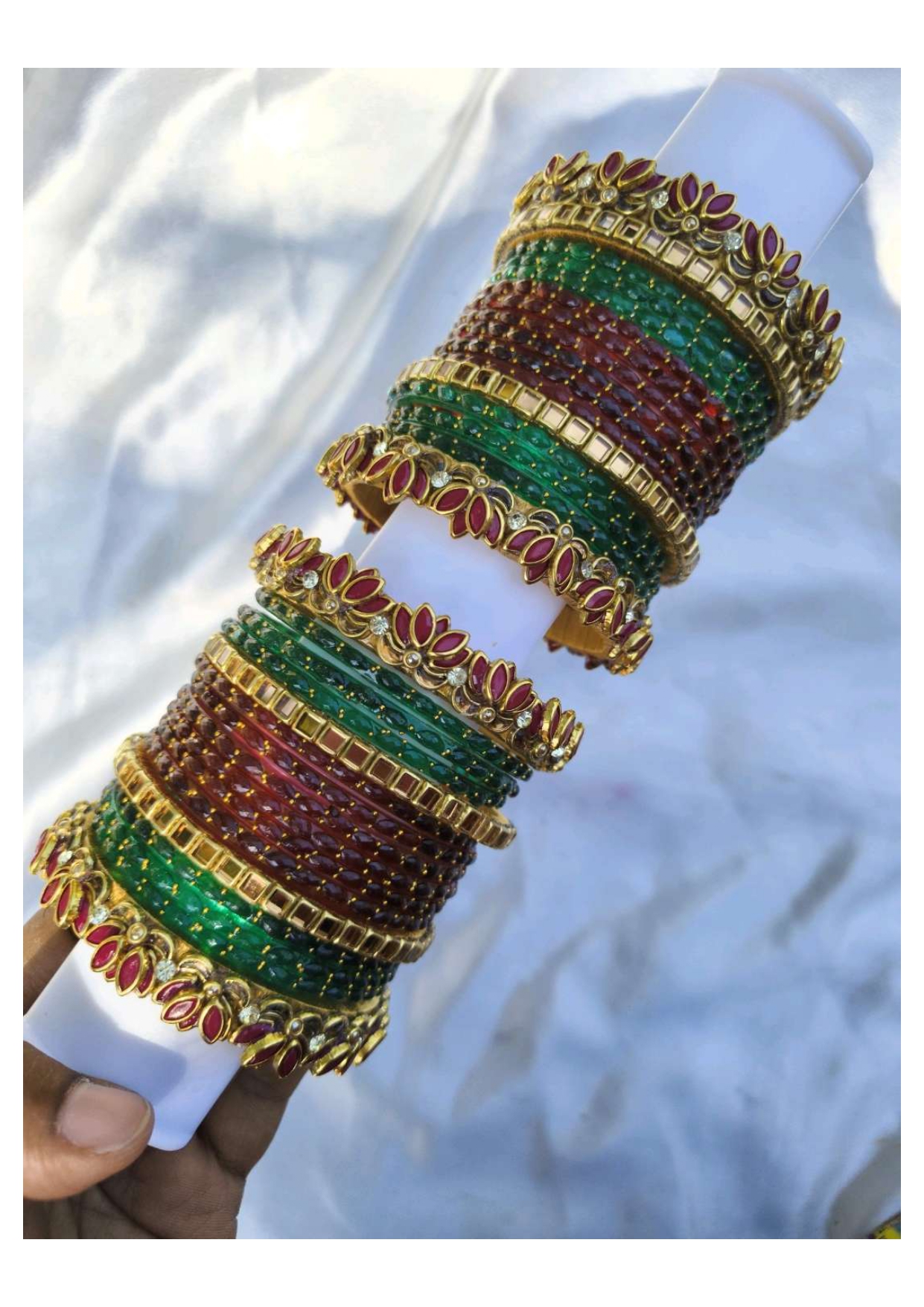 THAMARAI 1.0 (Marron with Dark green)