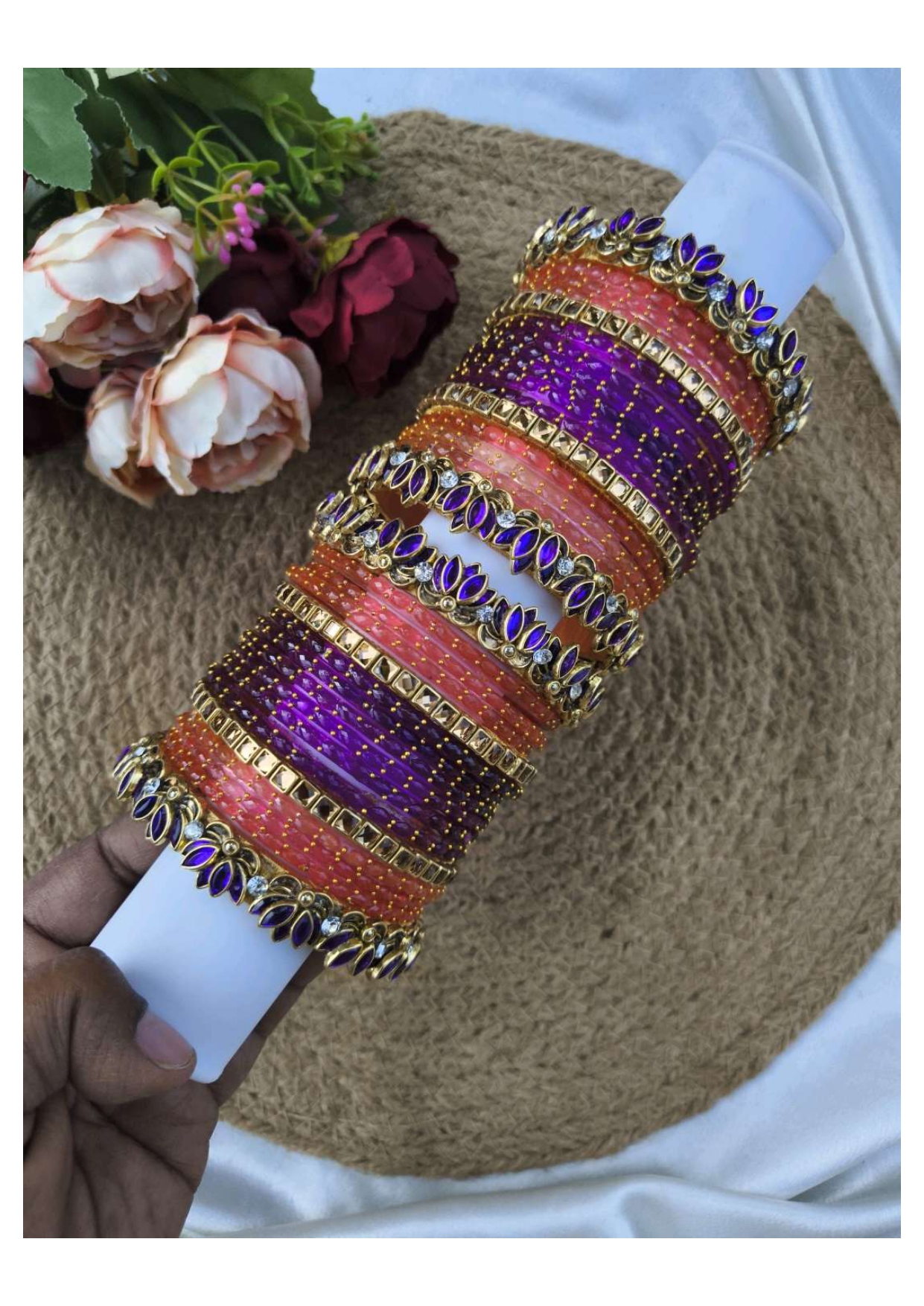 THAMARAI 1.0 (violet with Kanakambaram)